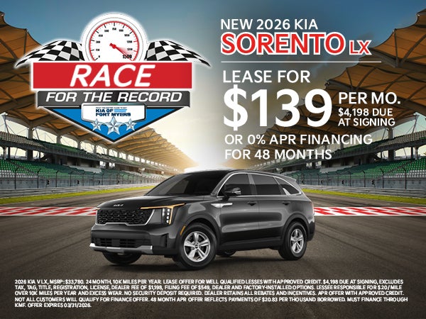 New 2026 Kia Sorento LX